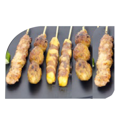 Menu brochette